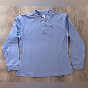 Disney Long Sleeve Polo in Violet with‎ Mickey SZ XL